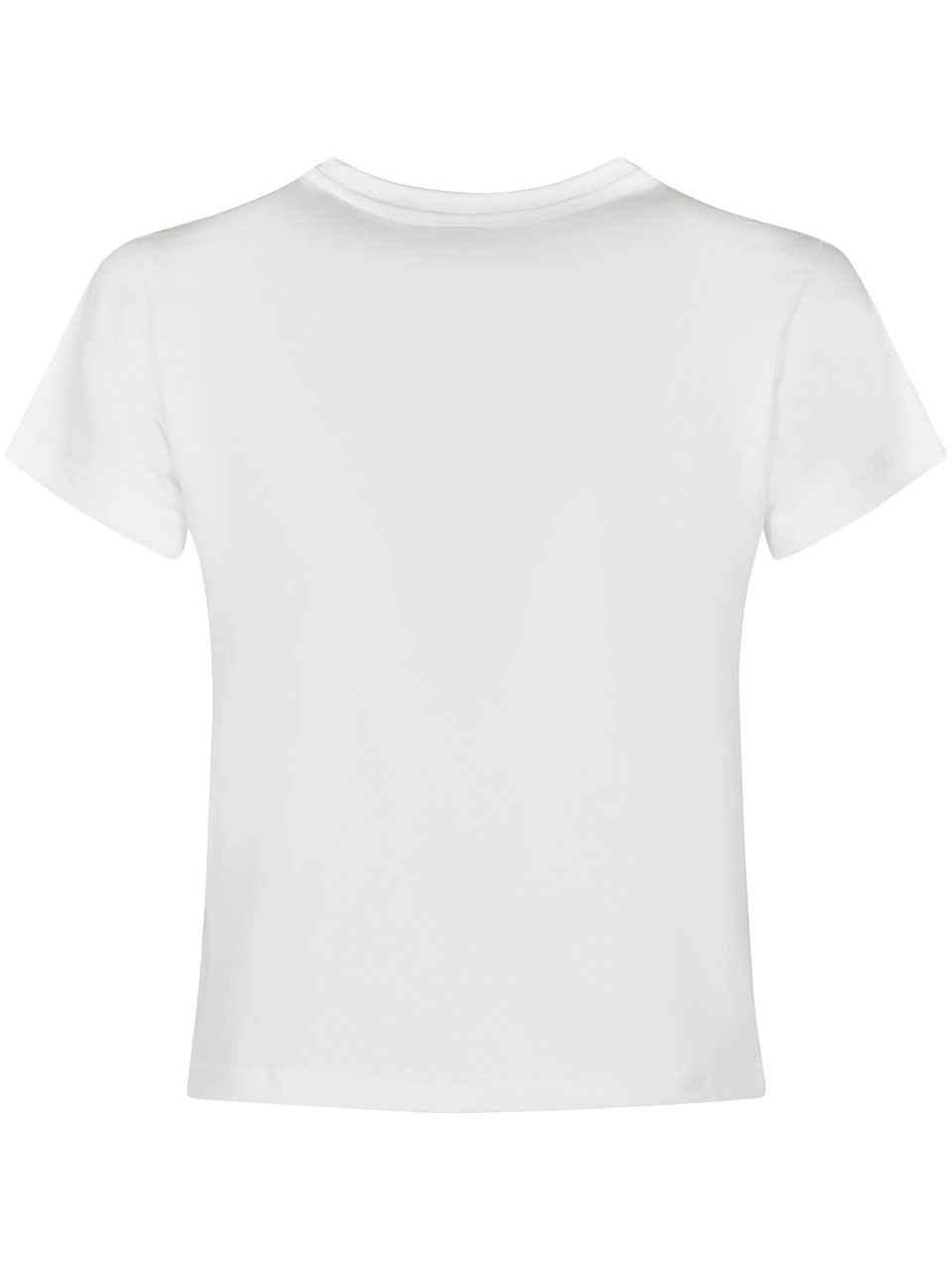 Alexander Wang Essential Jersey Shrunken Tee Wit