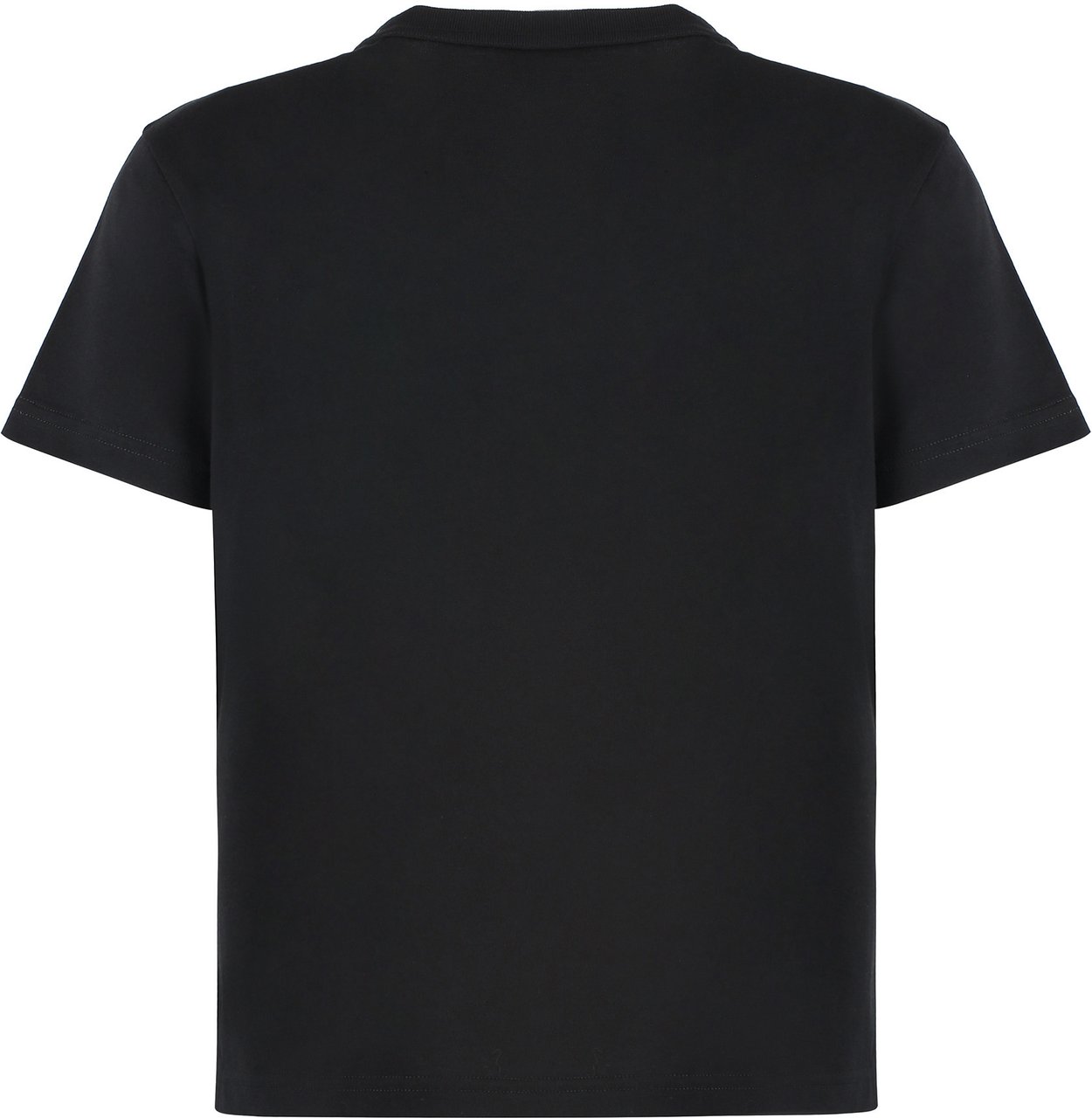 Alexander Wang Cotton crew-neck T-shirt Zwart