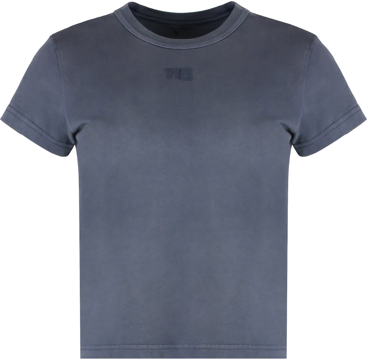 Alexander Wang Logo print t-shirt Blauw