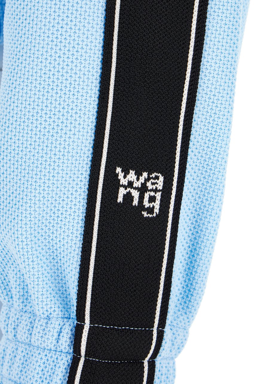 Alexander Wang Alexander Wang Light blue polyester sweatshirt Lichtblauw