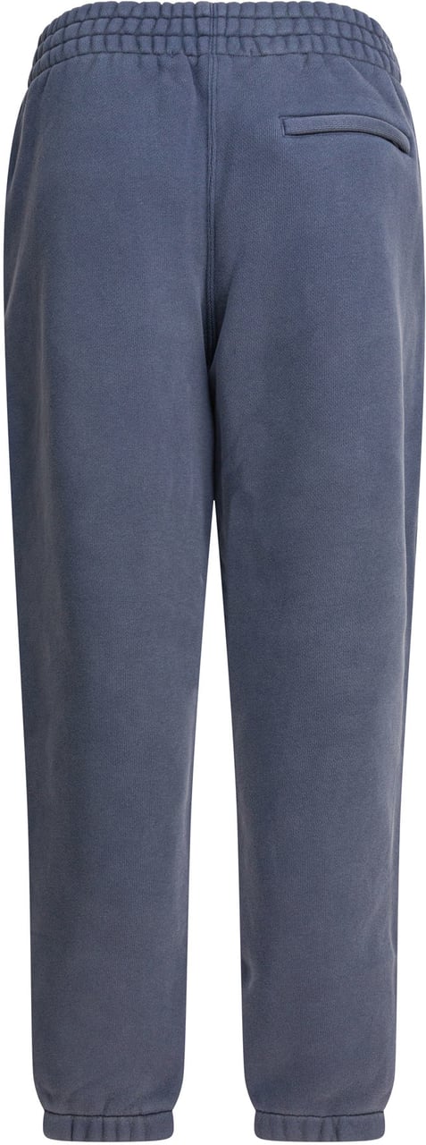 Alexander Wang ESSENTIAL TERRY CLASSIC SWEATPANT PUFF PAINT LOGO Blauw