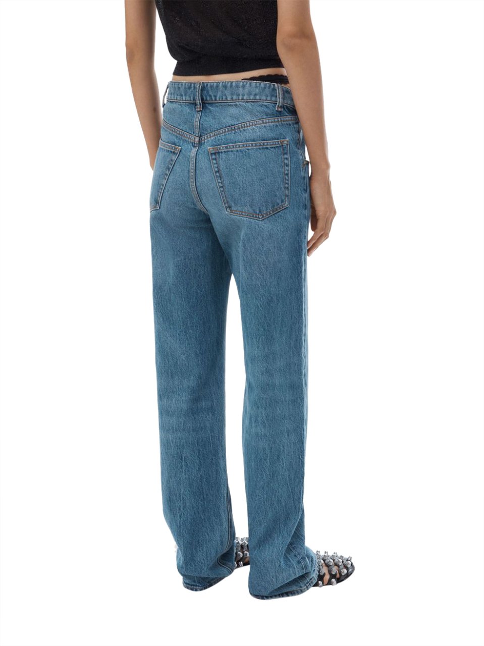 Alexander Wang Alexander Wang Jeans Blu Blauw