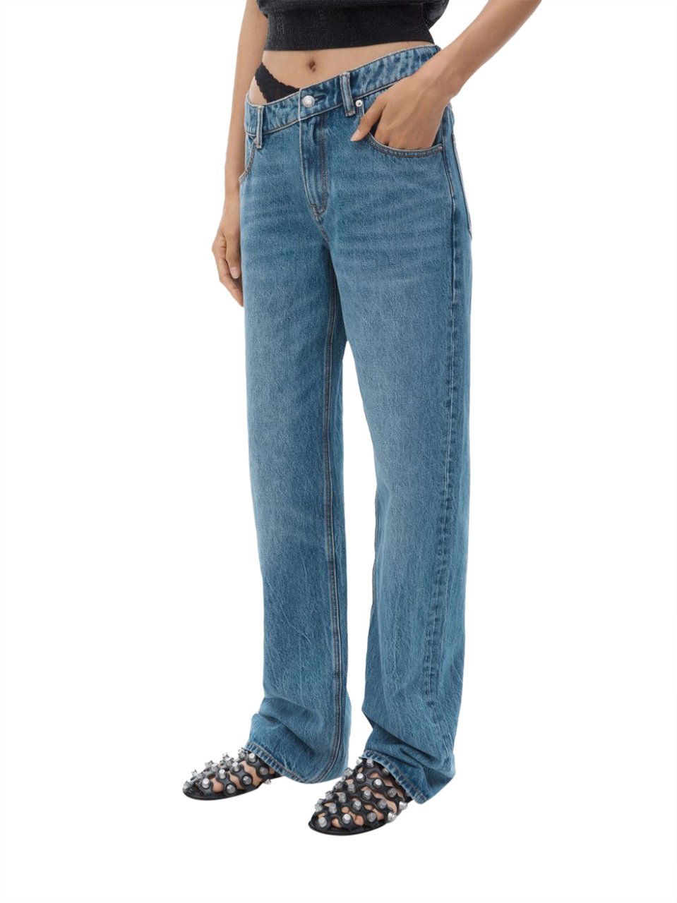 Alexander Wang Alexander Wang Jeans Blu Blauw