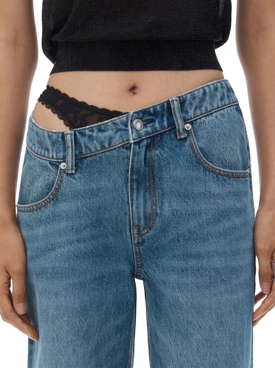 Alexander Wang Alexander Wang Jeans Blu Blauw