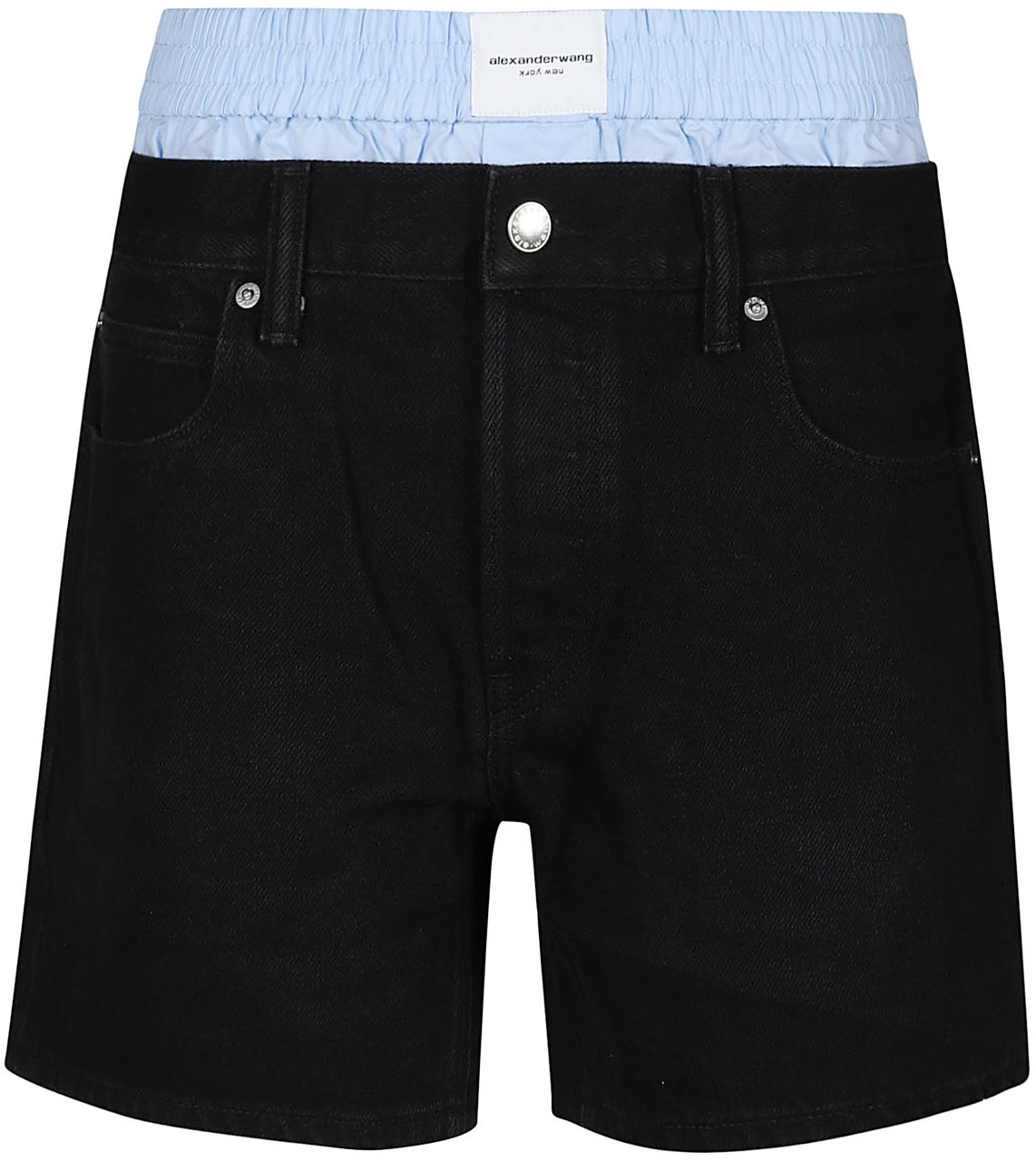 Alexander Wang Prestyle Boxer Loose Short Black Zwart