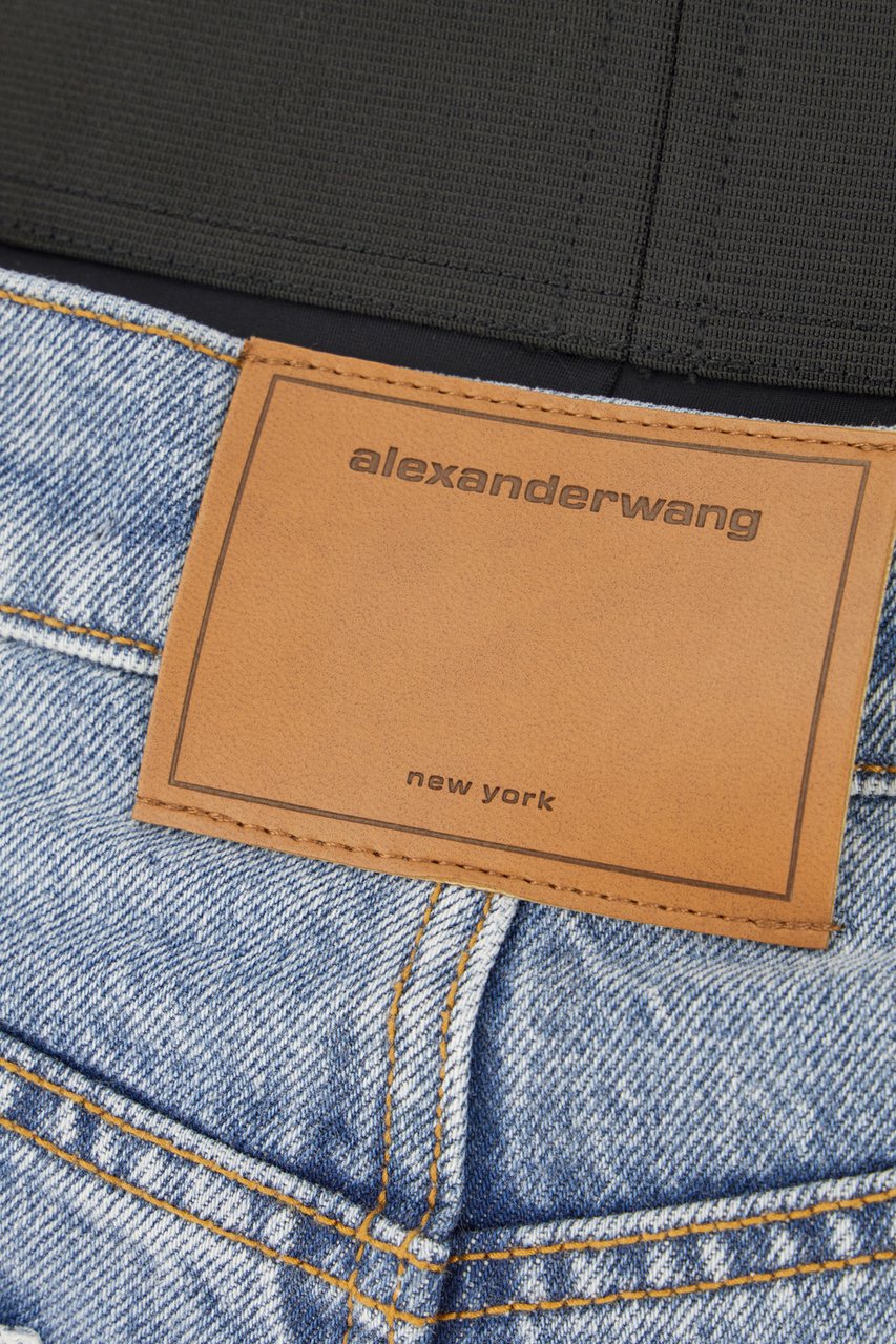 Alexander Wang Denim shorts Blauw