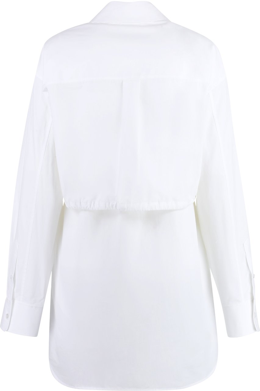 Alexander Wang Cotton shirtdress Wit