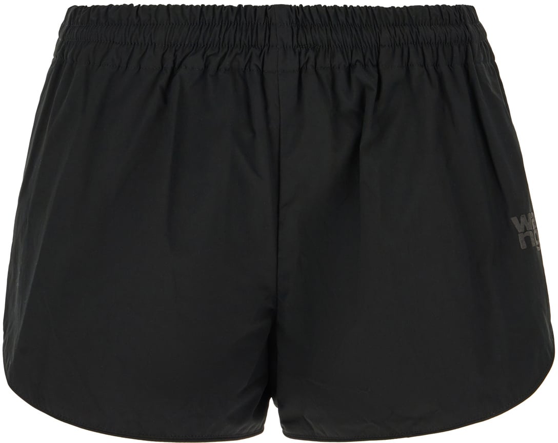 Alexander Wang Alexander Wang Black blend polyester Très Petit shorts Zwart