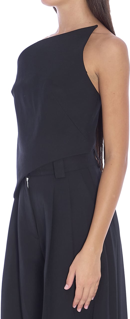 Alexander Wang Pointed hem top Zwart