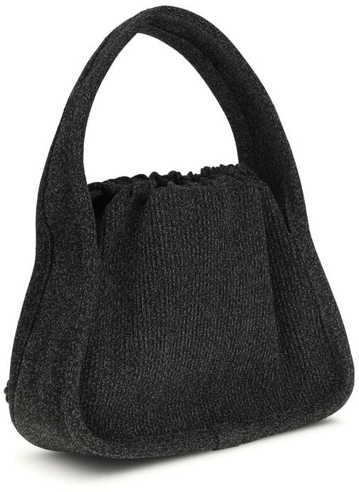 Alexander Wang Alexander Wang Black Polyester Handbag Zwart