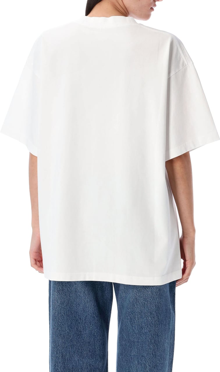 Alexander Wang Short Sleeve T-Shirt Vintage White Wit