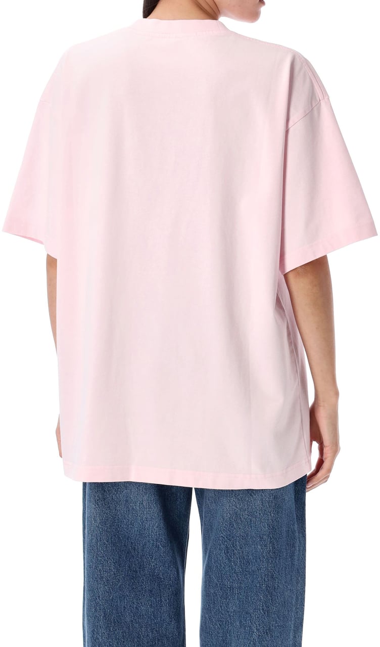Alexander Wang Short Sleeve T-Shirt Light Pink Roze