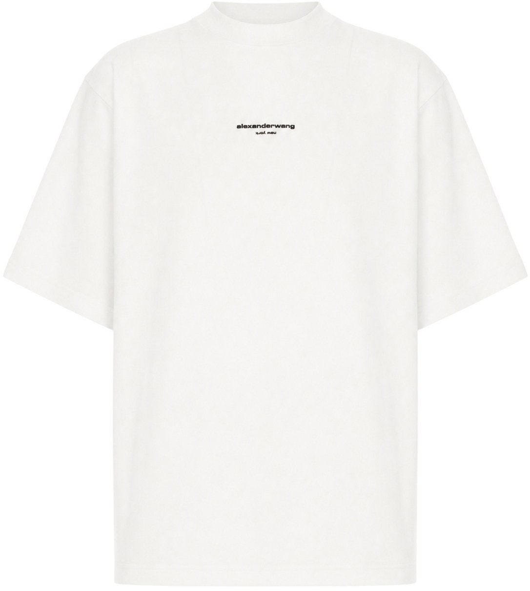 Alexander Wang White cotton T-shirt Wit