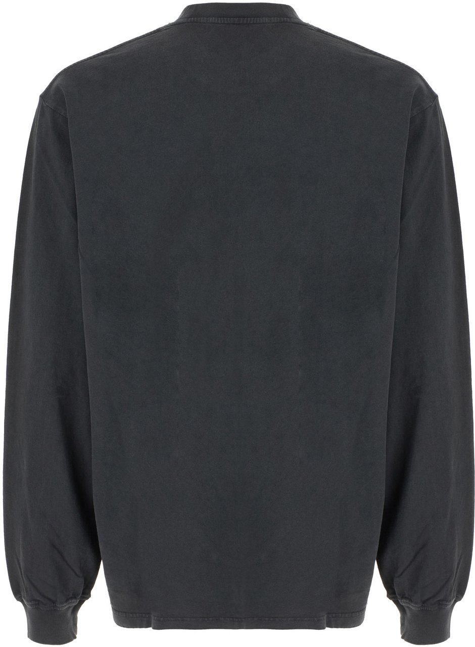 Alexander Wang Black cotton T-shirt Zwart
