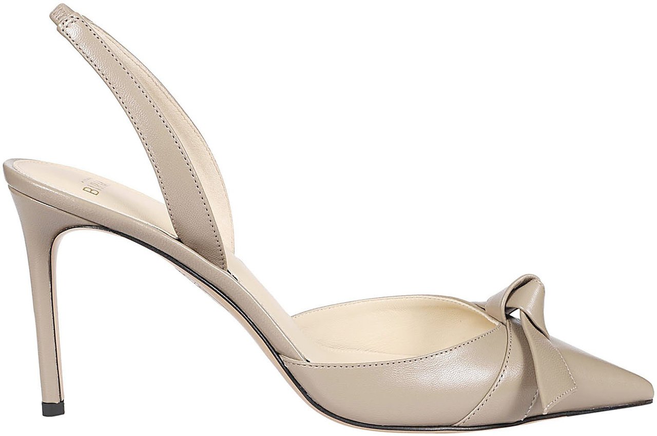 Alexandre Birman Clarita Slingback Sandals Brown Bruin