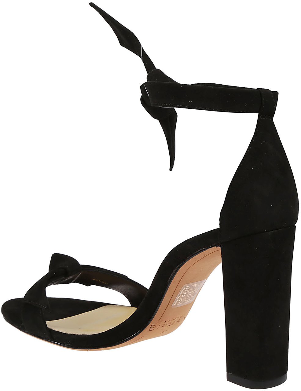 Alexandre Birman Clarita Block 90 Sandals Black Zwart