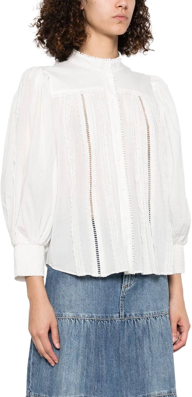 Alice + Olivia Shirts White Wit