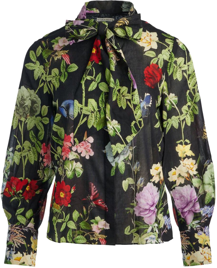 Alice + Olivia Shirts Black Zwart