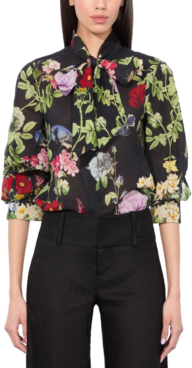 Alice + Olivia Shirts Black Zwart