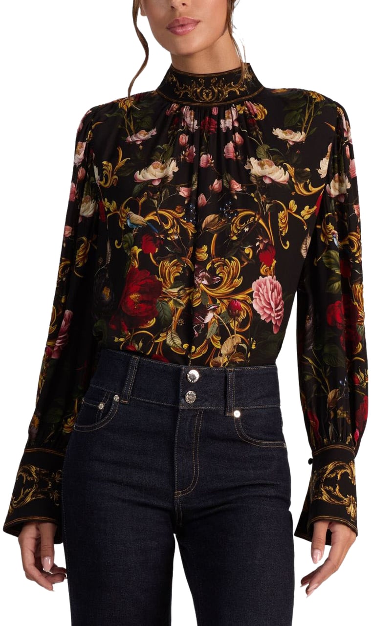 Alice + Olivia Shirts Black Zwart