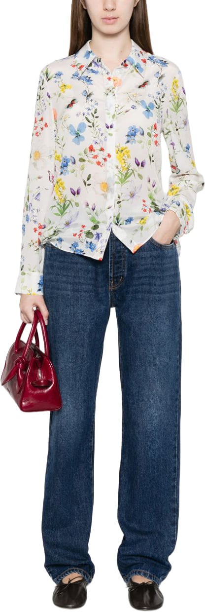 Alice + Olivia Shirts White Wit