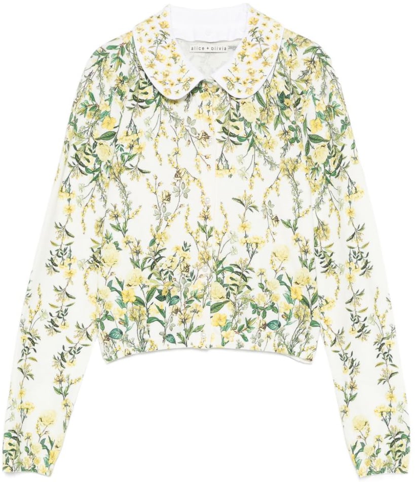 Alice + Olivia Sweaters Bianco Wit