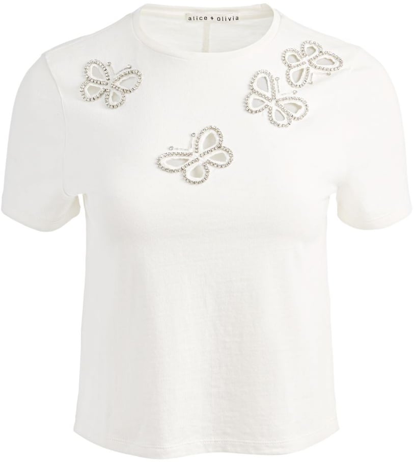 Alice + Olivia T-Shirts And Polos White Wit