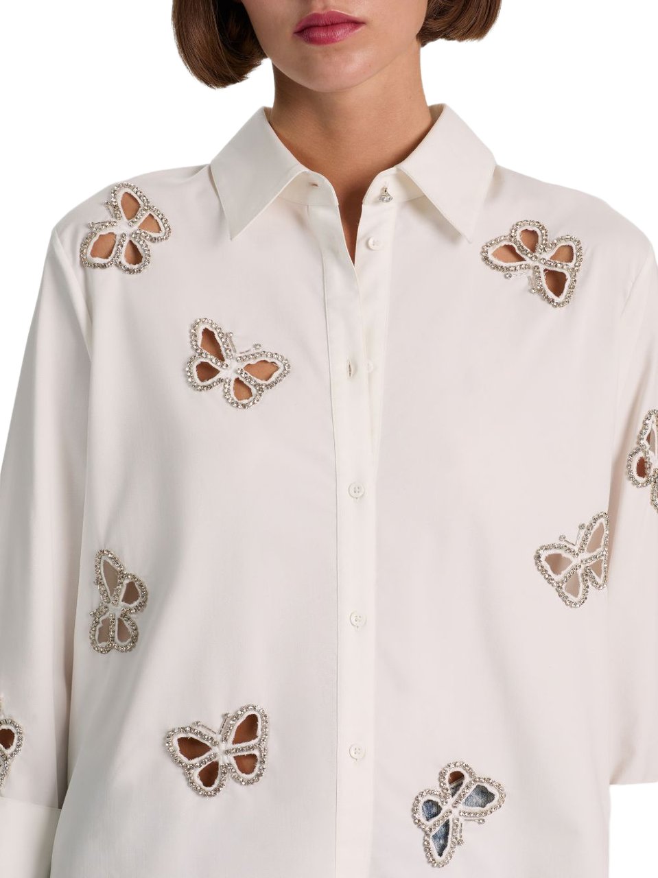 Alice + Olivia Shirts White Wit