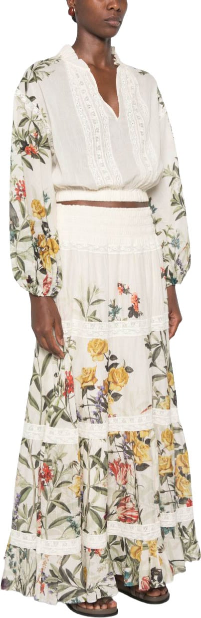 Alice + Olivia Shirts Ecru Wit