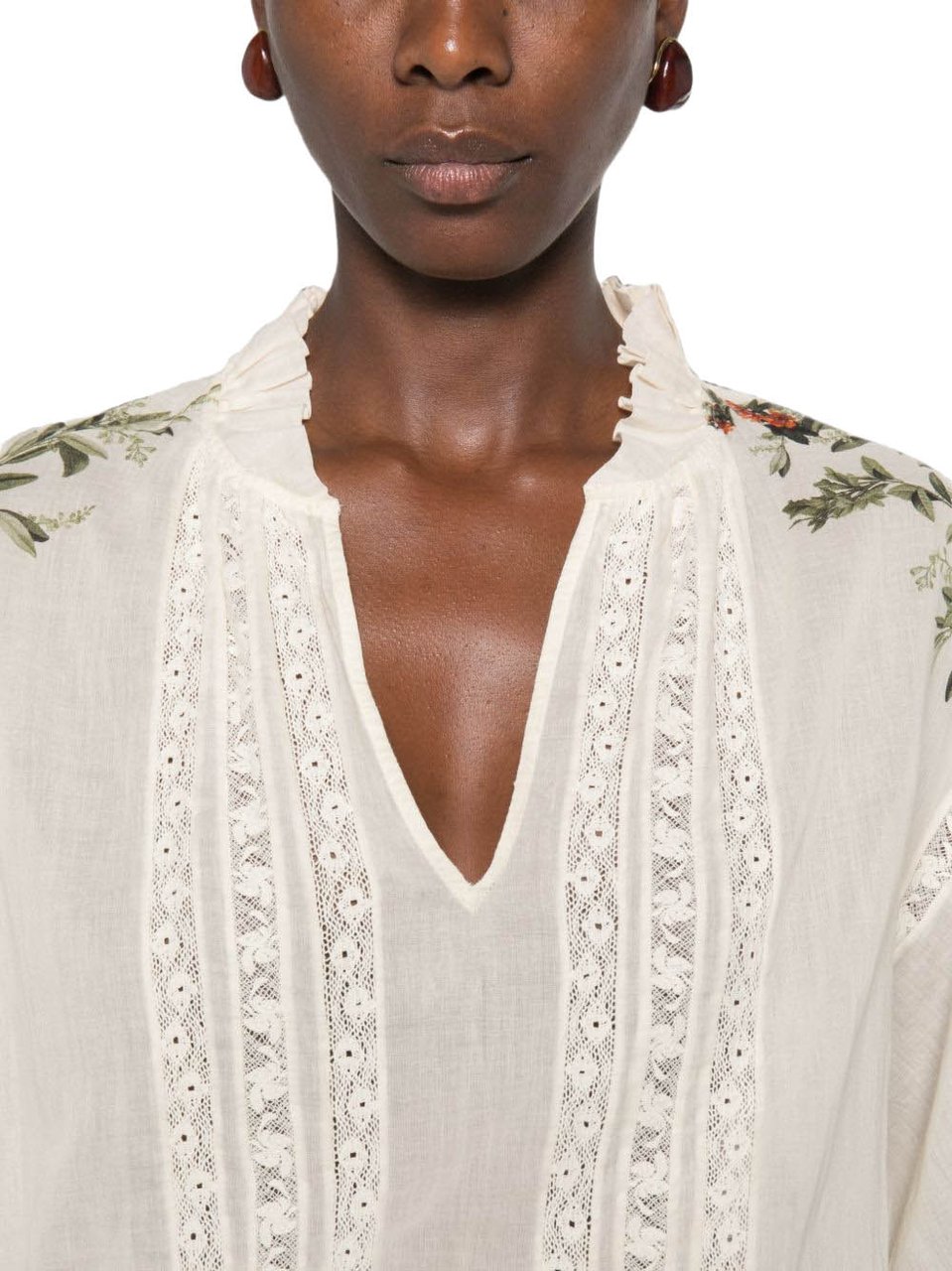 Alice + Olivia Shirts Ecru Wit