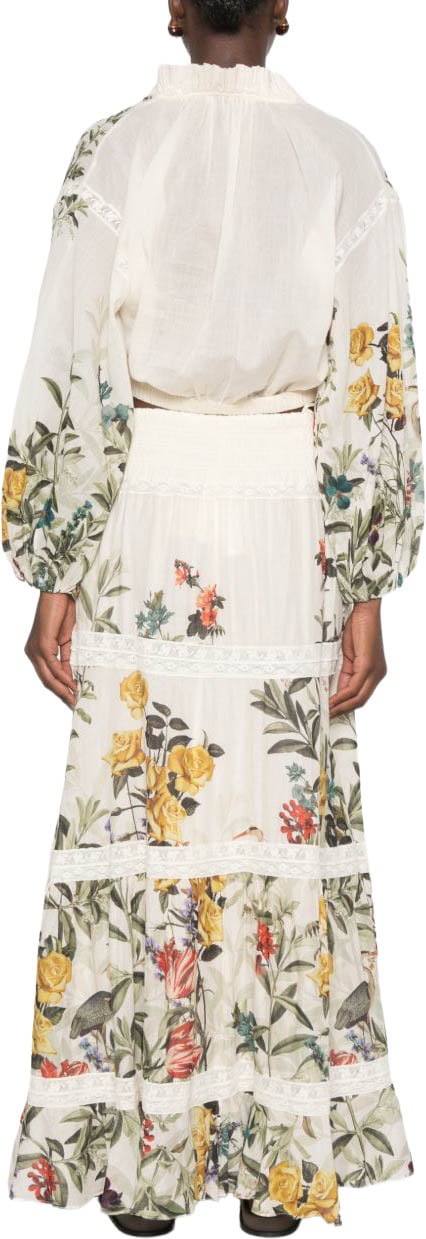 Alice + Olivia Shirts Ecru Wit