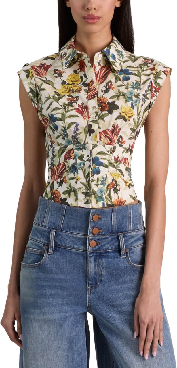 Alice + Olivia Shirts Avorio Divers