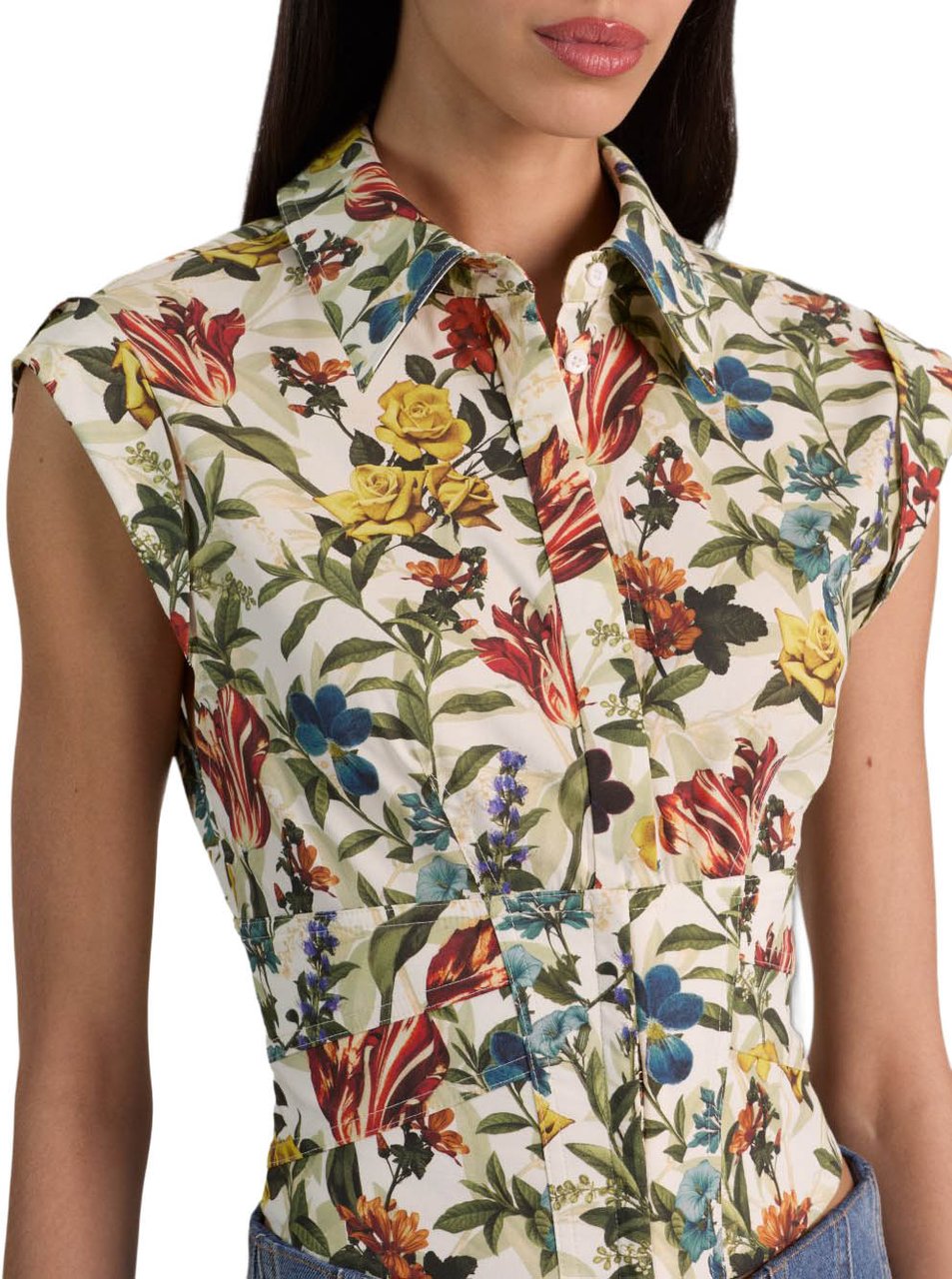 Alice + Olivia Shirts Avorio Divers