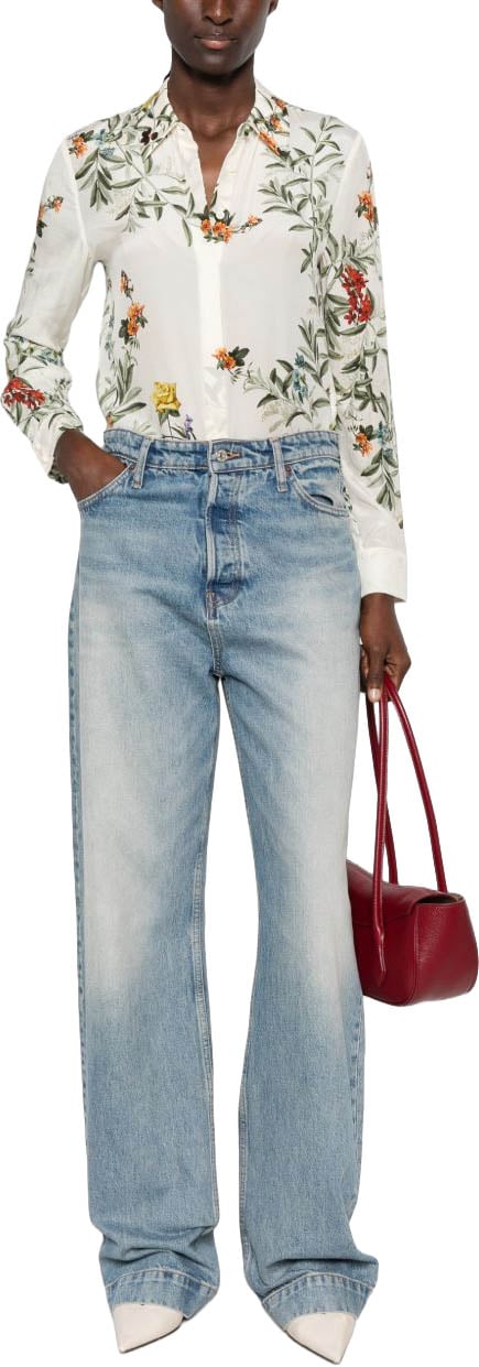 Alice + Olivia Shirts Ecru Wit