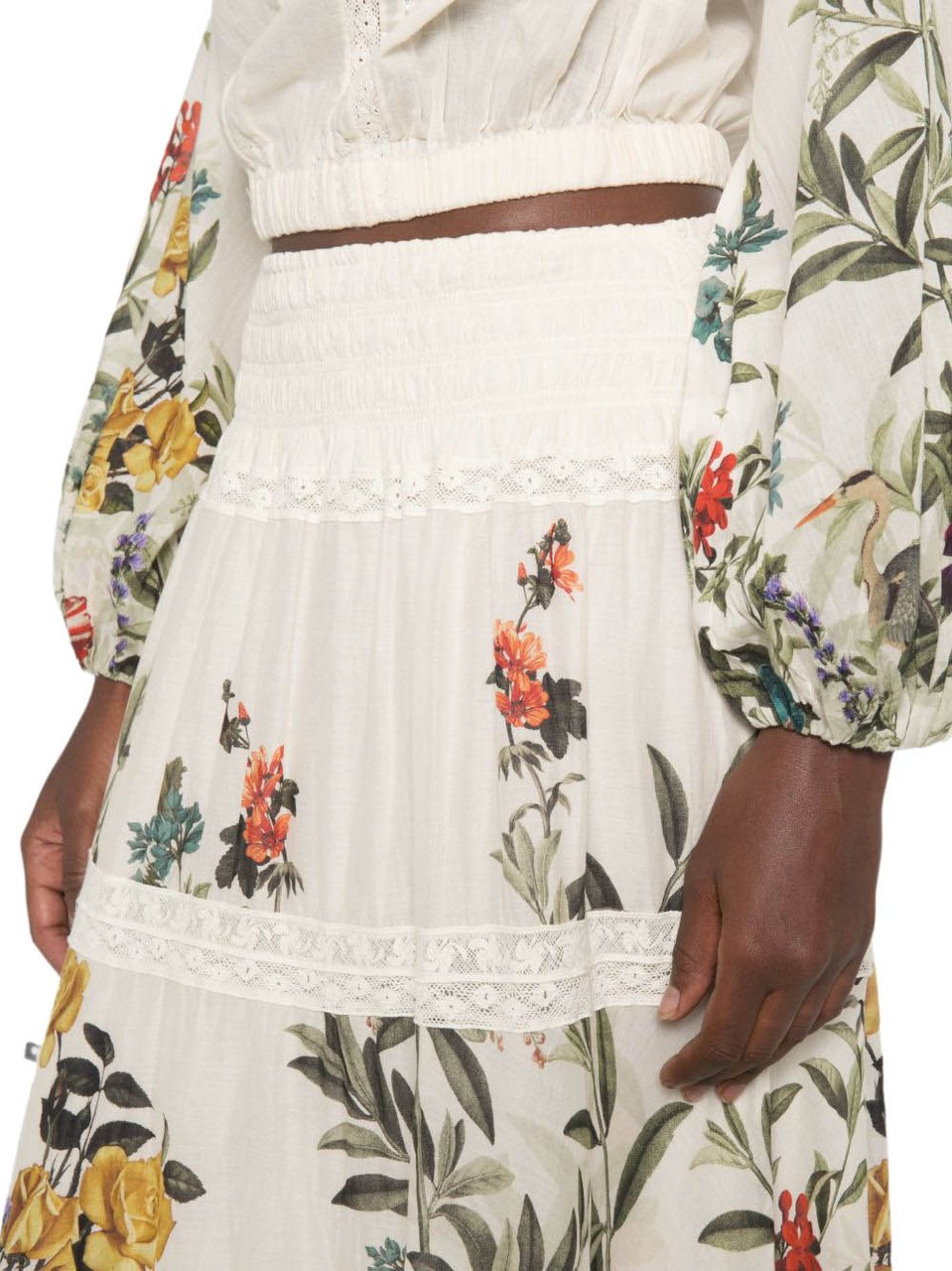 Alice + Olivia Skirts Ecru Wit