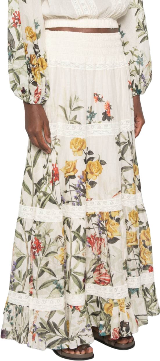 Alice + Olivia Skirts Ecru Wit