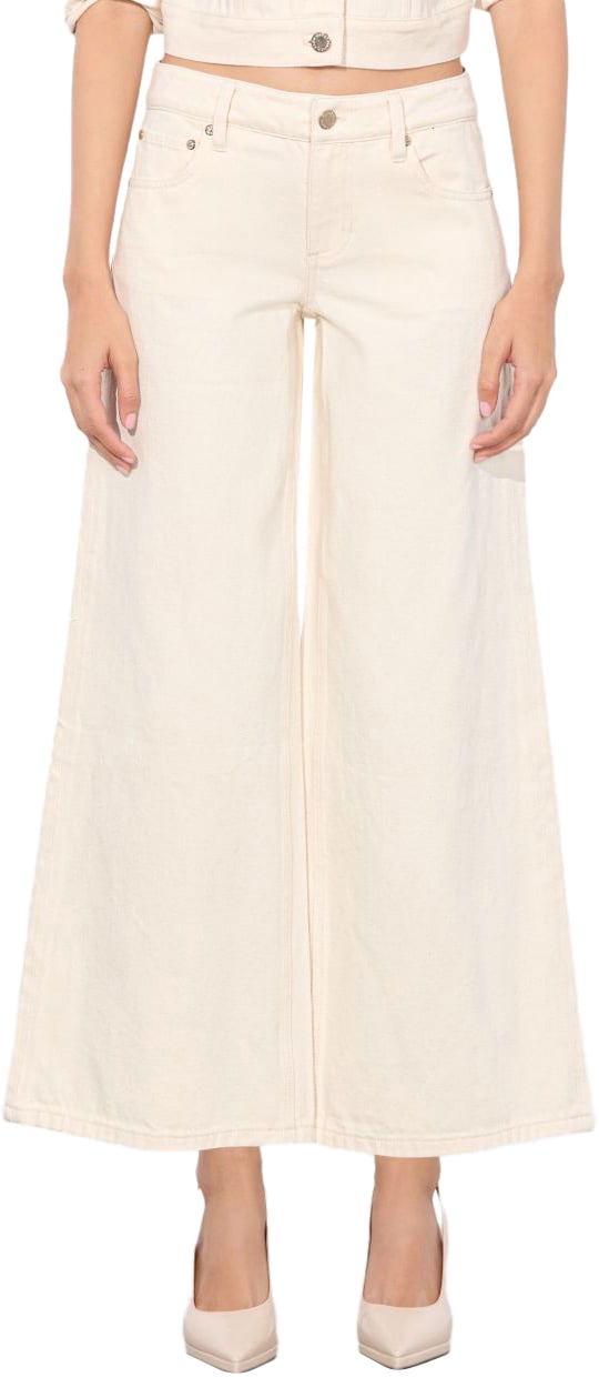 Alice + Olivia Trousers White Wit