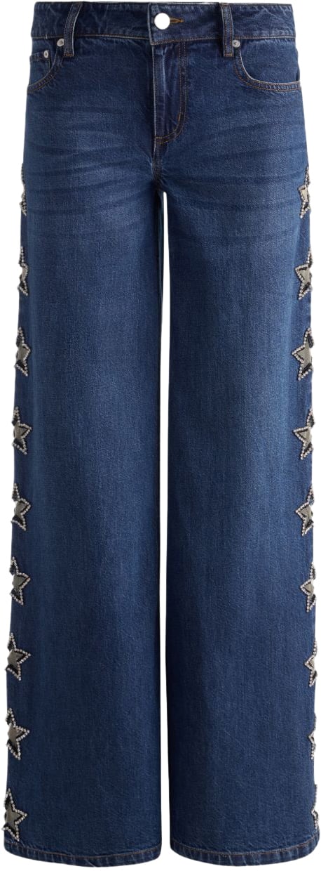 Alice + Olivia Jeans Blue Blauw