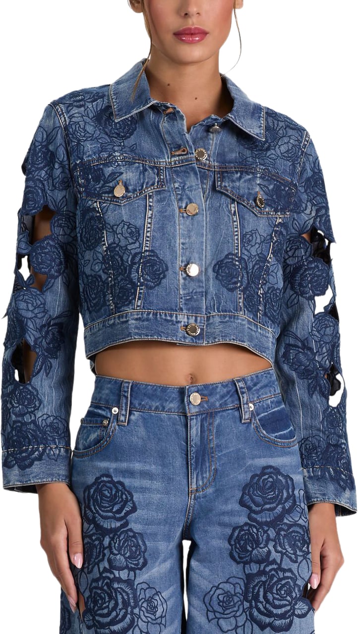 Alice + Olivia Coats Navy Blauw