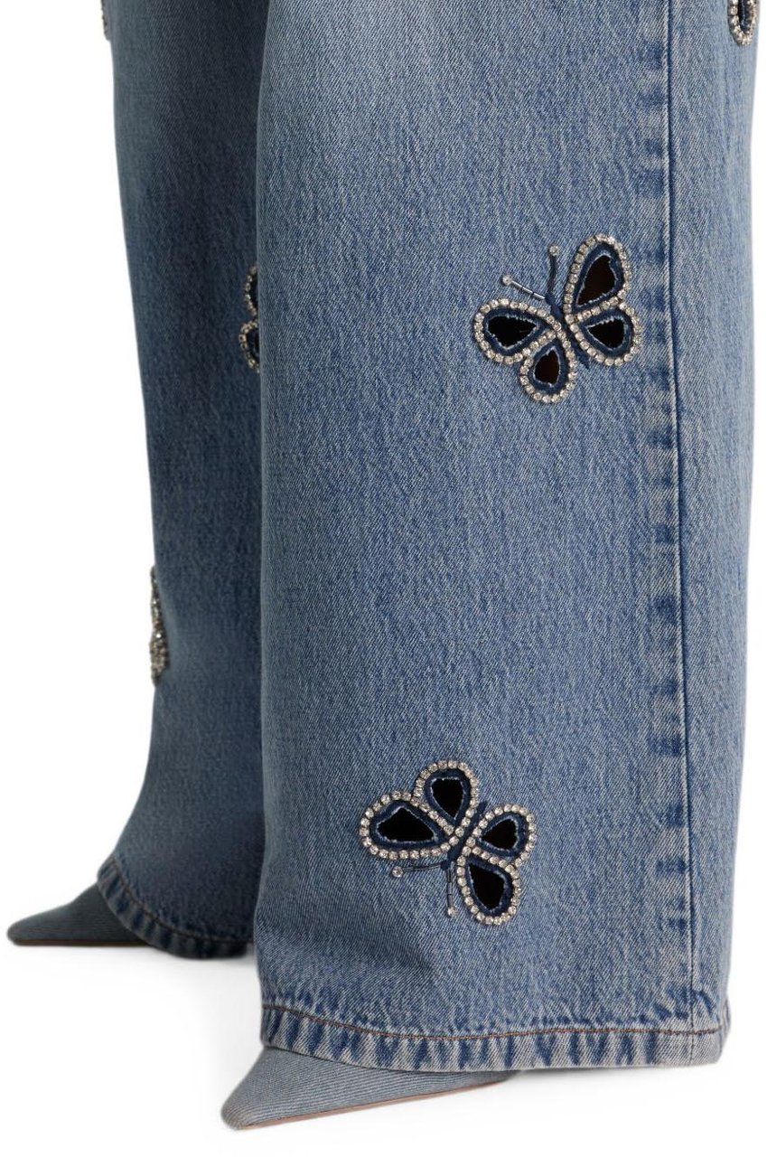 Alice + Olivia Jeans Navy Blauw