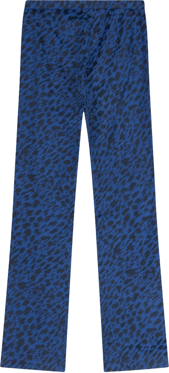 ALIX Alix The Label Sketchy Animal Flared Pantalons Kobalt 2212117603 201 Blauw