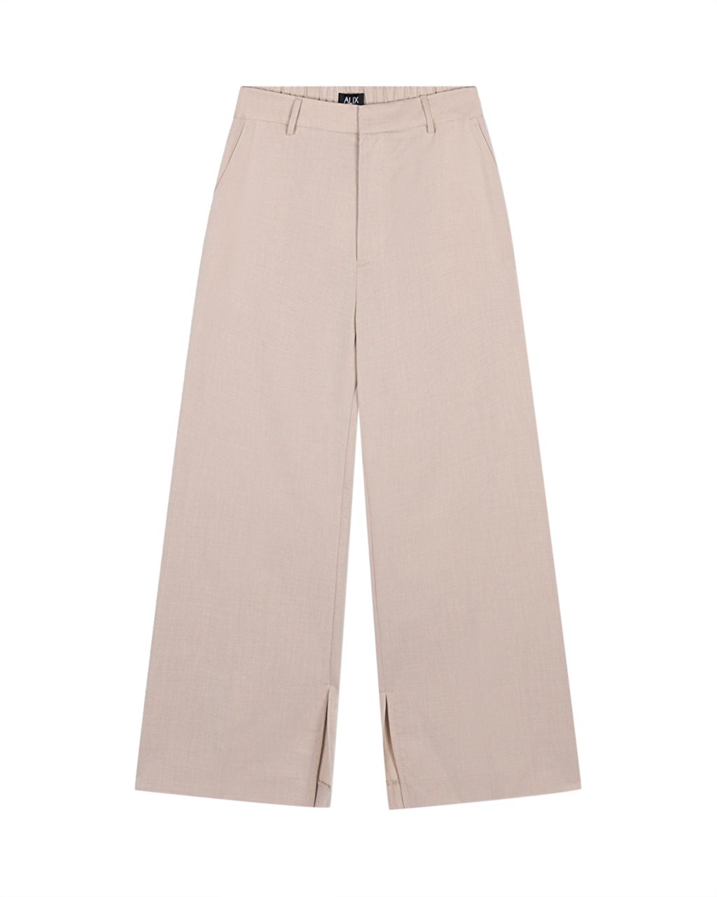 ALIX Straight Pantalon Wit