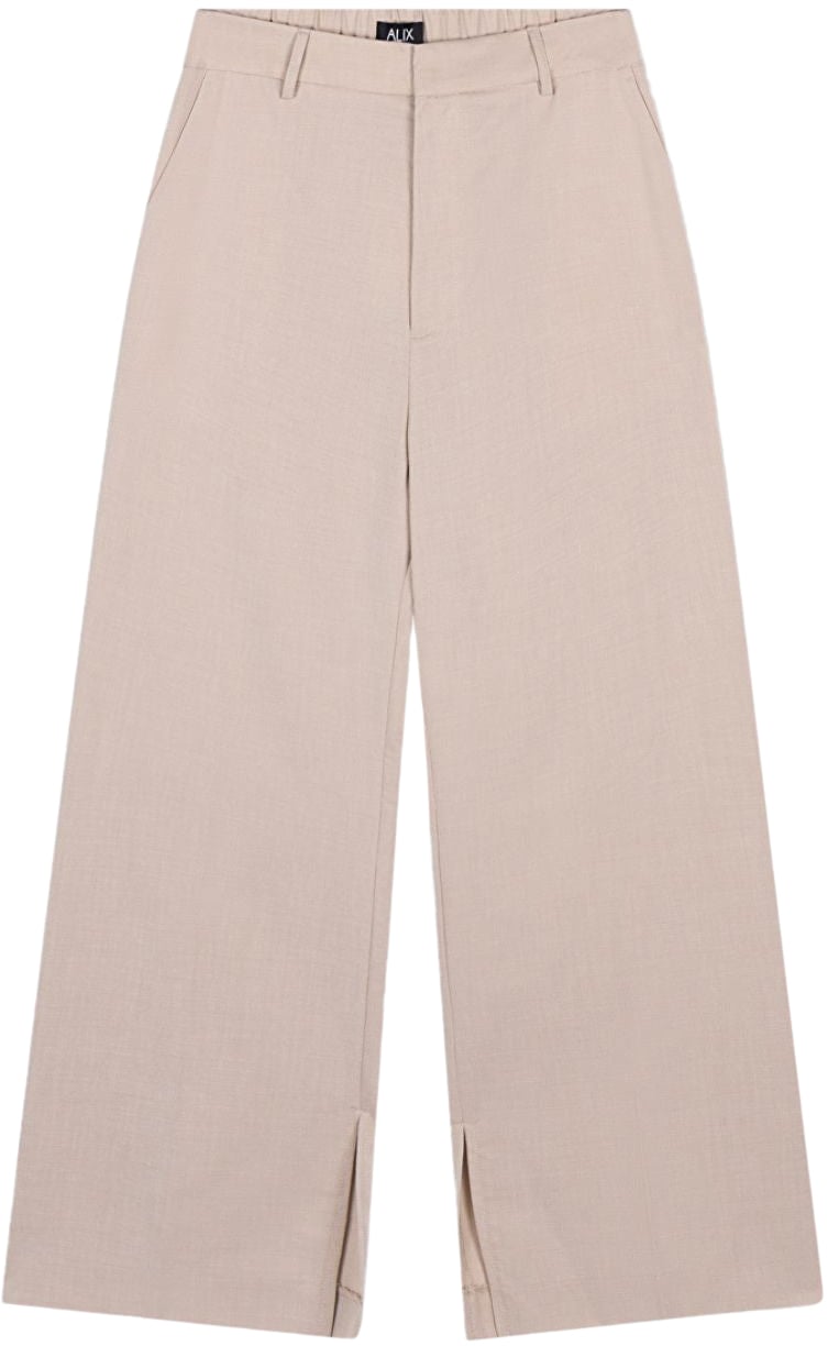 Alix The Label Straight Pantalon Wit