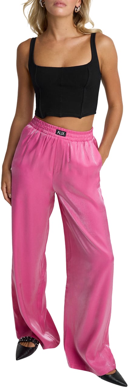 ALIX Alix The Label Shine Wide Leg Pants Pantalons Roze 2503139009 Roze