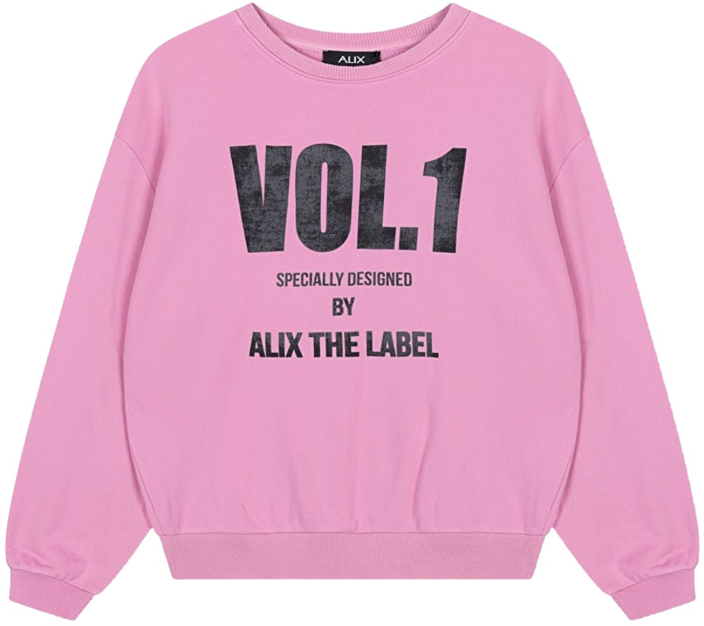Alix The Label Knitted Vol.1 Sweater Roze
