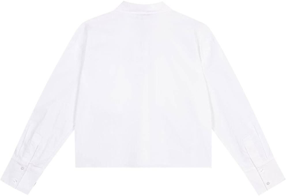 ALIX Cropped Blouse Wit