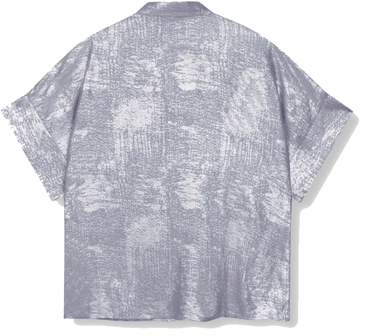 ALIX Foil Twill Blouse Zilver