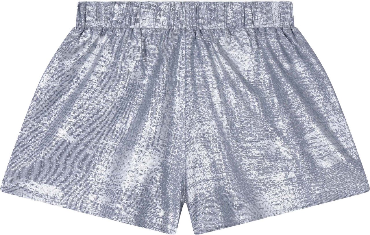 ALIX Foil Twill Short Zilver