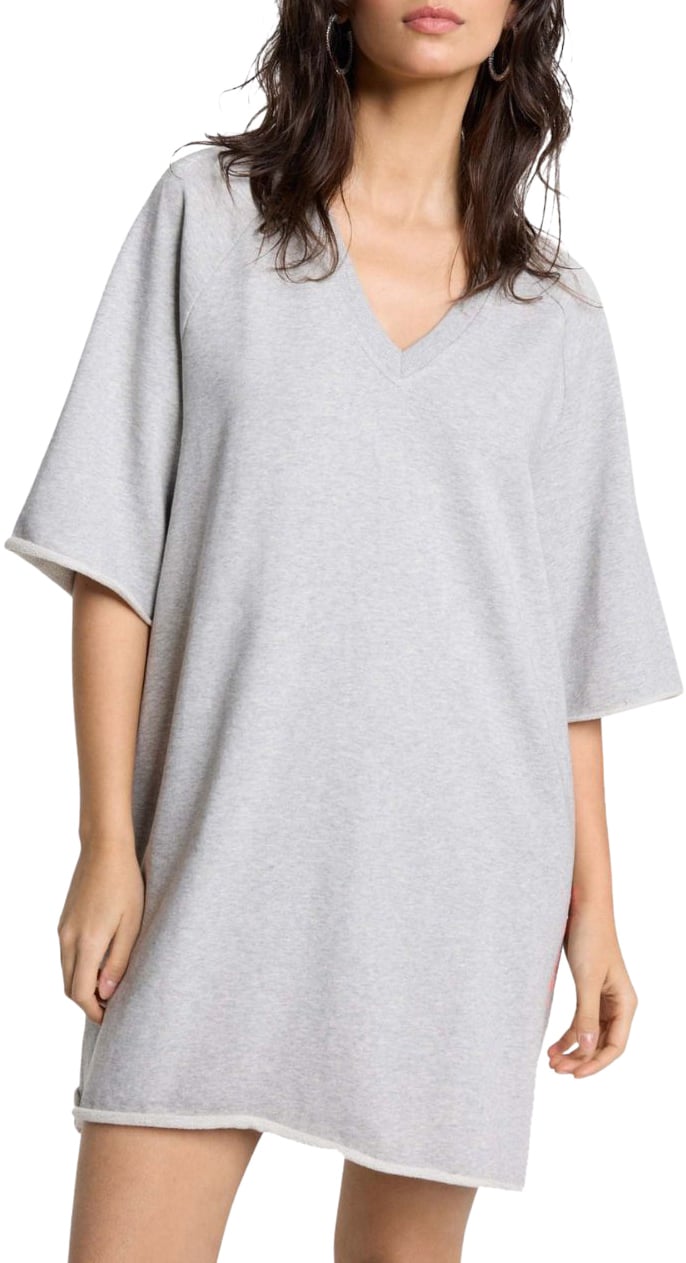 ALIX Sweat Jurk Grijs