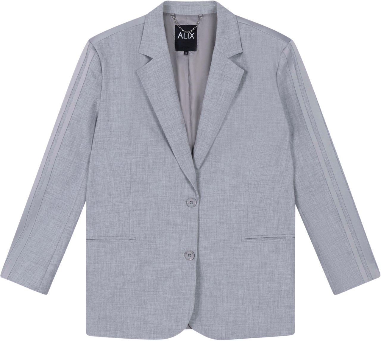 ALIX Flowy Blazer Grijs